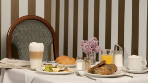 Frühstück im Hotel das Capri in Wien