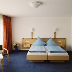 cosy double room at the Hotel Zur Post Bonn