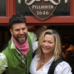 Barbara Krapp and Christian Wagner, your hosts at the PILLHOFER Hotel Nuremberg