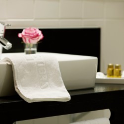 Edle Badezimmer im Hotel Das TIGRA in Wien