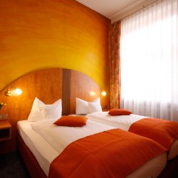 Gemütliche Doppelzimmer im Hotel Barbara in Freiburg