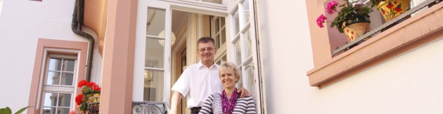 Ihre Gastgeber im Hotel Barbara in Freiburg im Breisgau Ines und Josef Dold