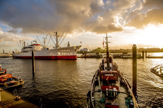 Einmalig, der Hamburger Hafen