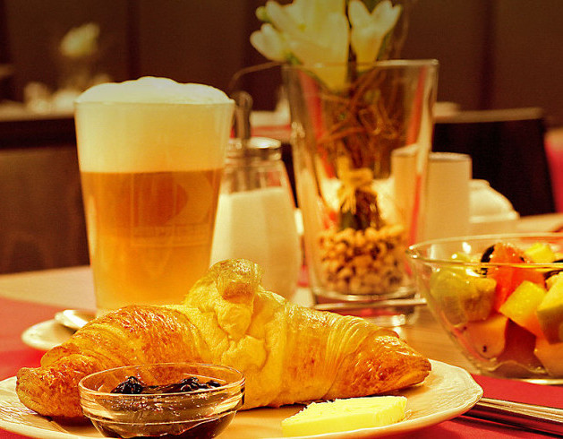 Delikates Frühstück im Sternhotel in Bonn