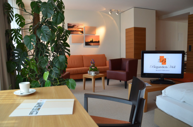 Geräumige Zimmer im Hotel Begardenhof in Köln