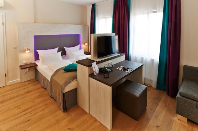 Individuelle Zimmer im Hotel Elch Boutique in Nürnberg