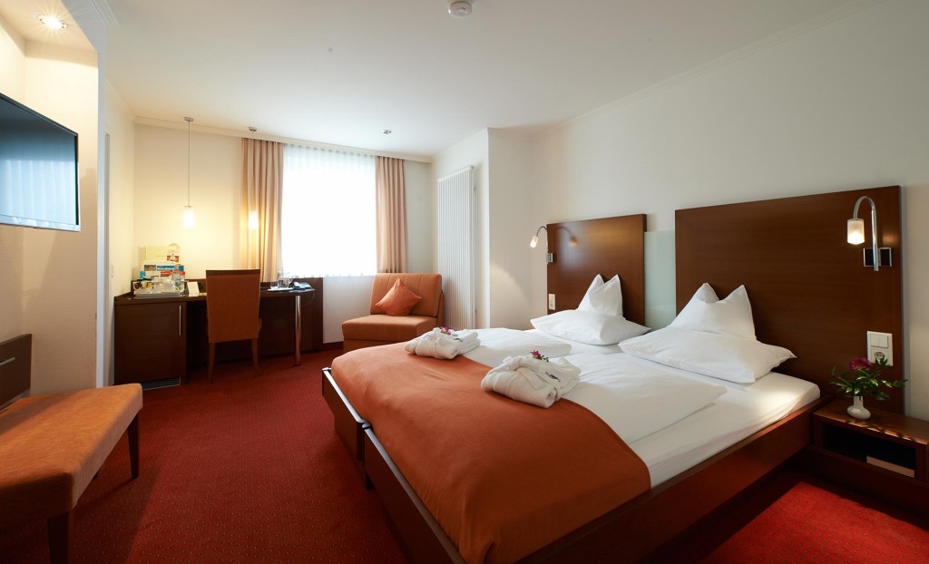 Große Doppelzimmer im Hotel Klughardt in Nürnberg