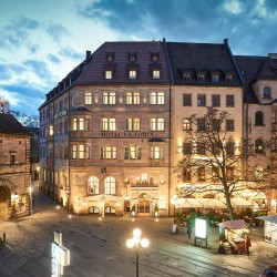 Das Hotel Victoria im Zentrum von Nürnberg