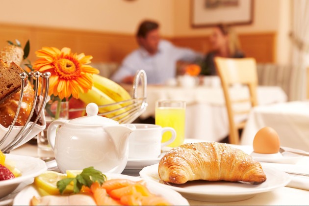 Bio-Frühstück im Grünen Hotel zur Post in Salzburg