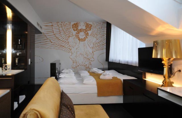 Moderne Zimmer im ALMA Boutiquehotel in Wien