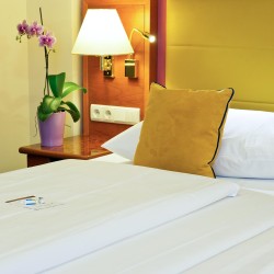 Schöne Doppelzimmer im Austria Classic Hotel in Wien