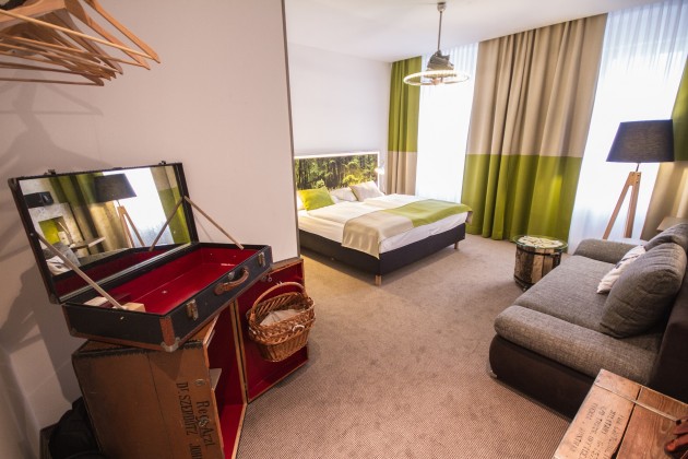 Individuelle Zimmer im Boutiquehotel Stadthalle in Wien