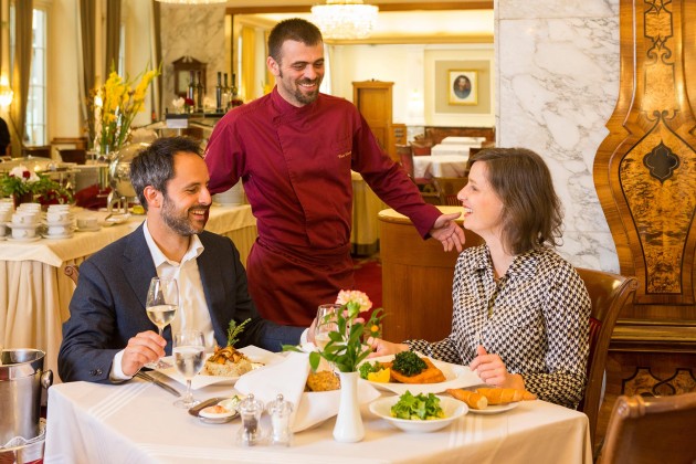 Stilvoll essen im Hotel Stefanie in Wien